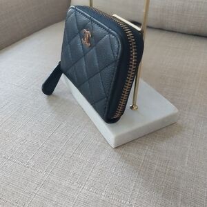 Quilted Zip Wallet
